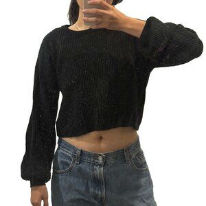 Forever 21 Black Sweater Size Small